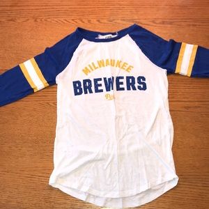 VS Milwaukee brewers baseball tee